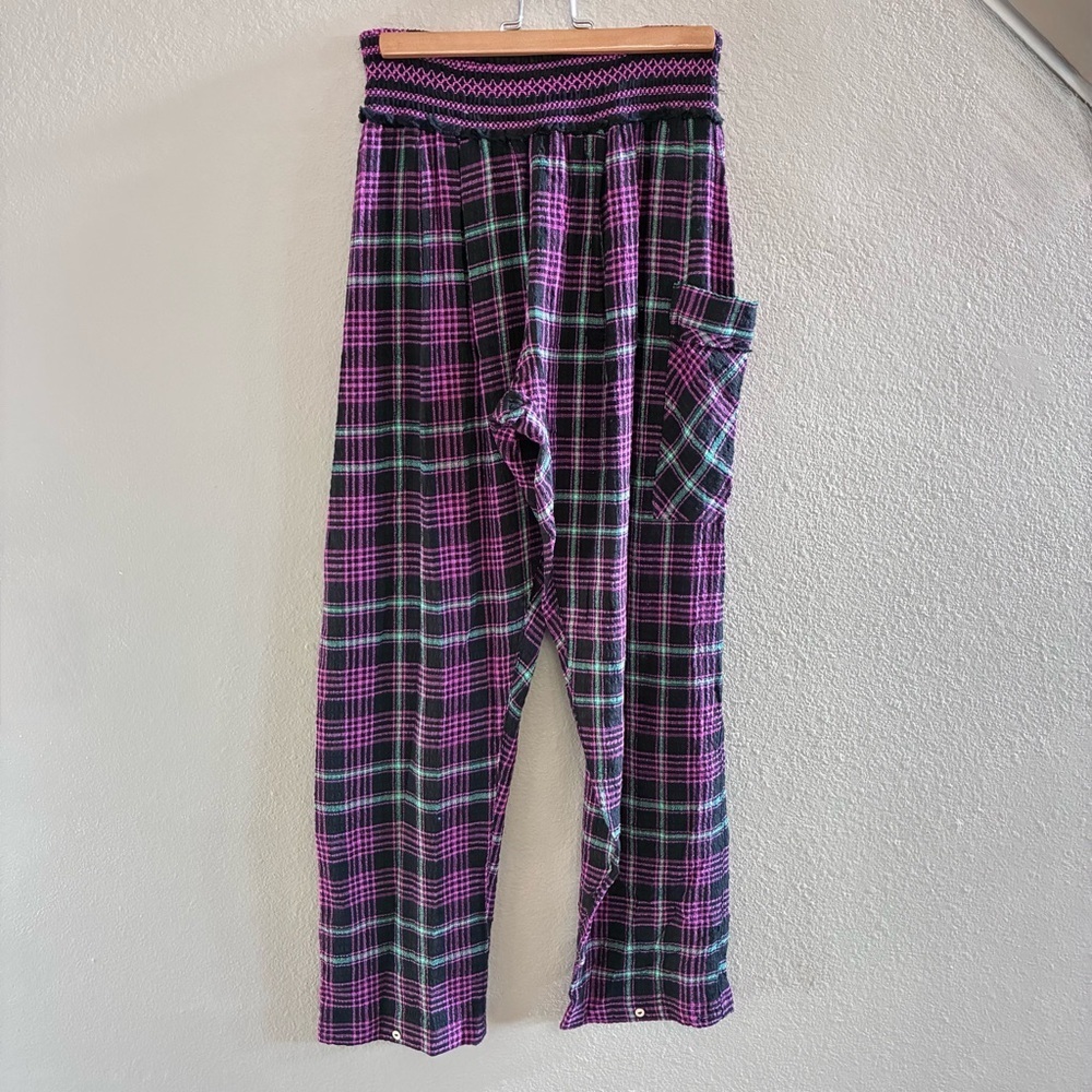 Free People Intimately Plaid About You Lounge/Pajama Pants Size Xs